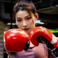 복싱 강습을 좋아하는 연예인