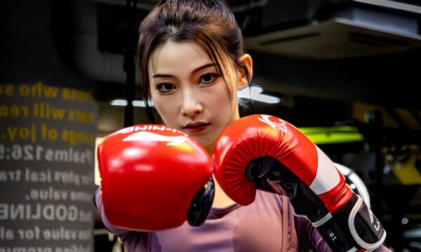 복싱 강습을 좋아하는 연예인